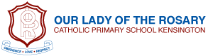 Our Lady of the Rosary Catholic Primary School Kensington Logo